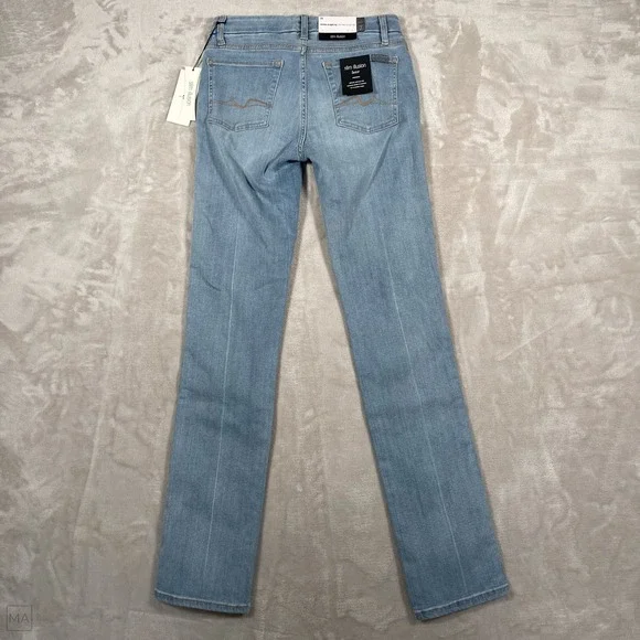 NEW 7 For All Mankind Women's	Jeans Kimmie Straight Leg Slim Illusion 29 Blue - Picture 8 of 9